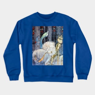 Till Sagolandet (To Fairyland) - John Bauer Crewneck Sweatshirt